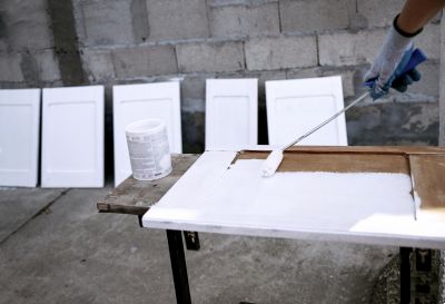 Garage Cabinets Painting