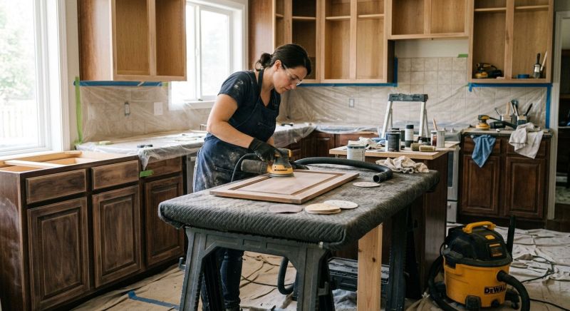 Interior Painting project example